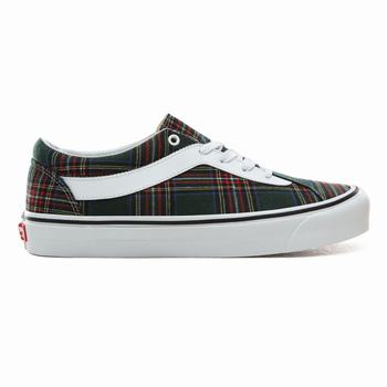 Vans Plaid Bold NI - Miesten Tennarit - Vihreä/Valkoinen